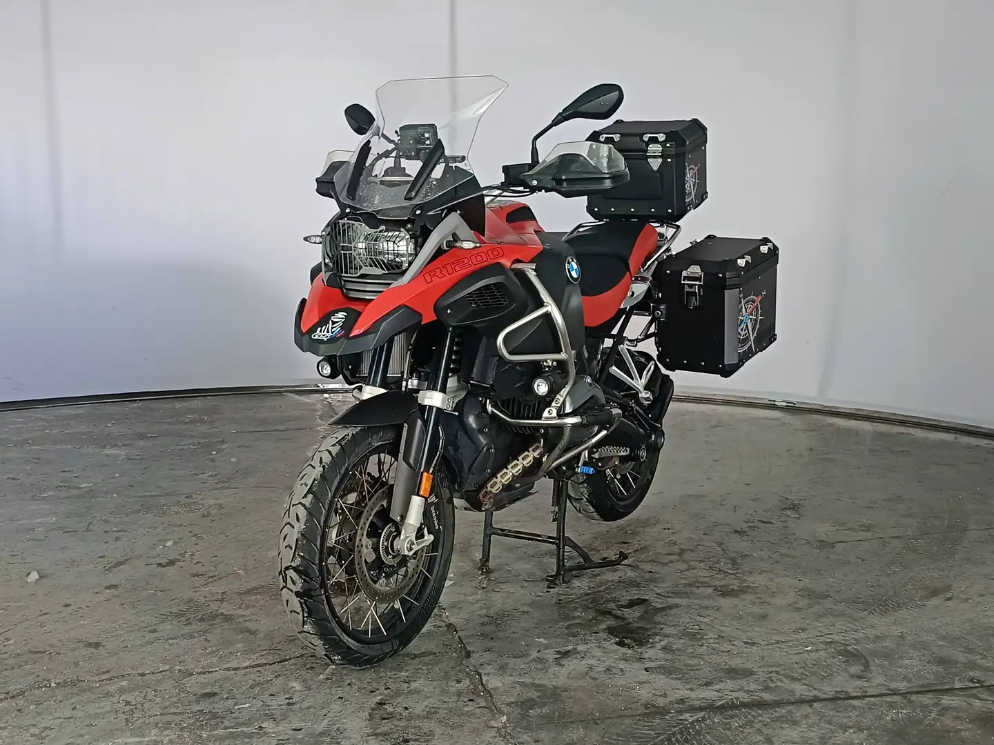 BMW R 1200 GS Adventure Abs my17 Rosso - 2