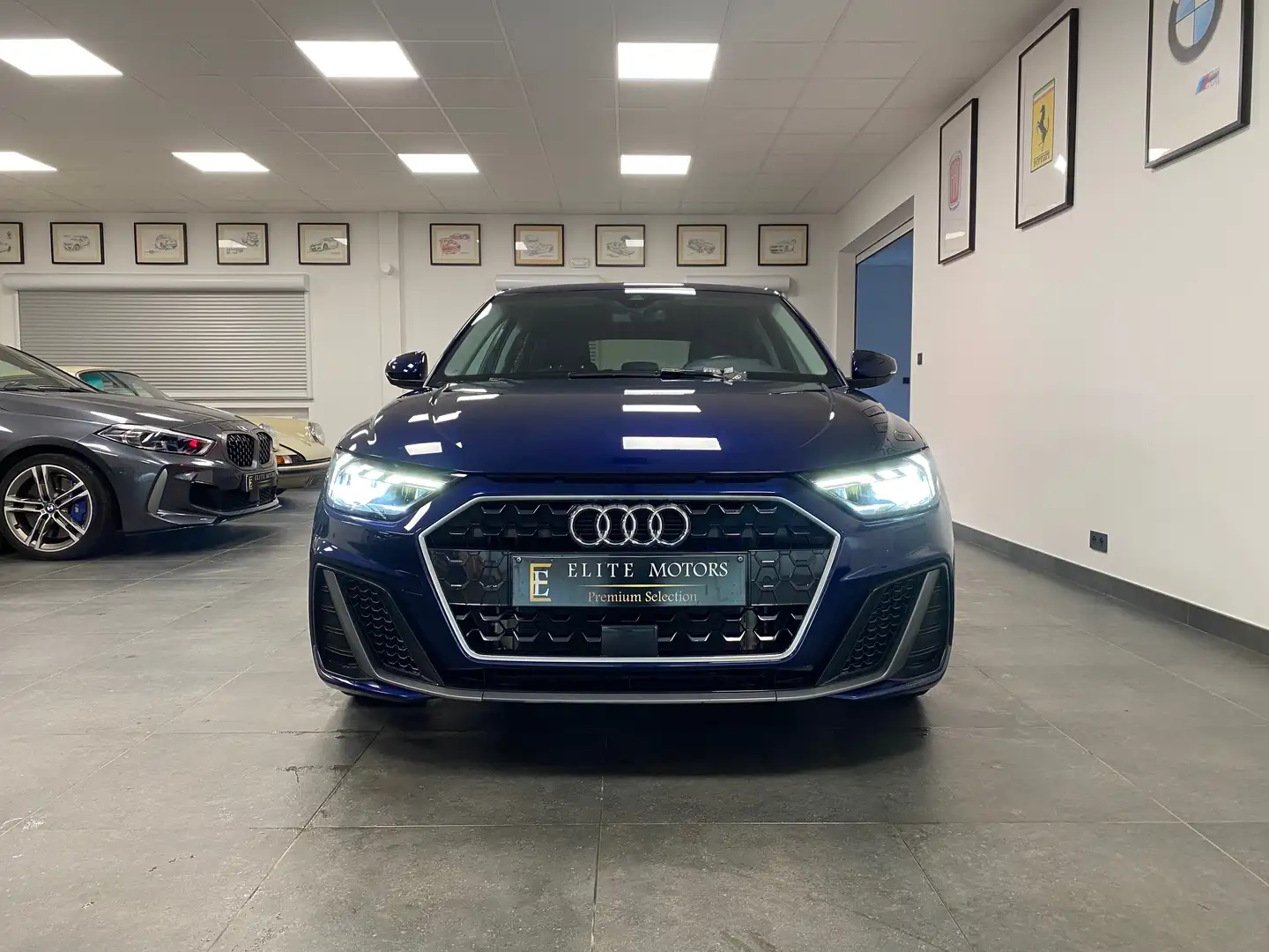 Audi A1 A1 Sportback 25 TFSI Sport Edition S line/ FULL Bleu - 2