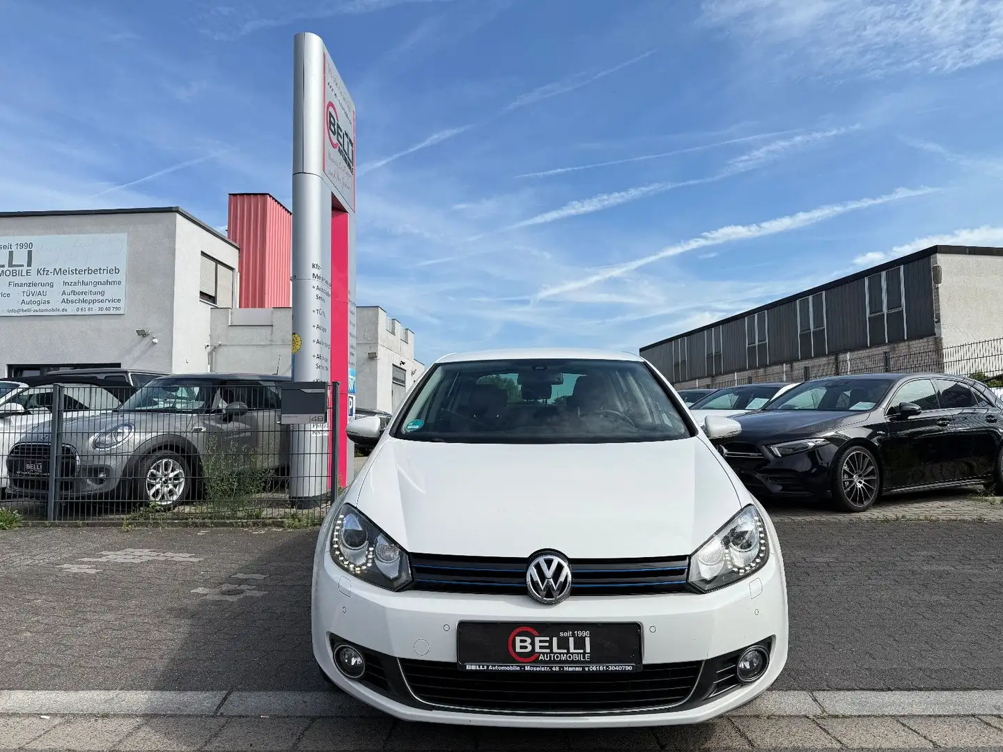 Volkswagen Golf VI 1.4 TSI DSG Highline Navi FINANZIERUNG Blanc - 2