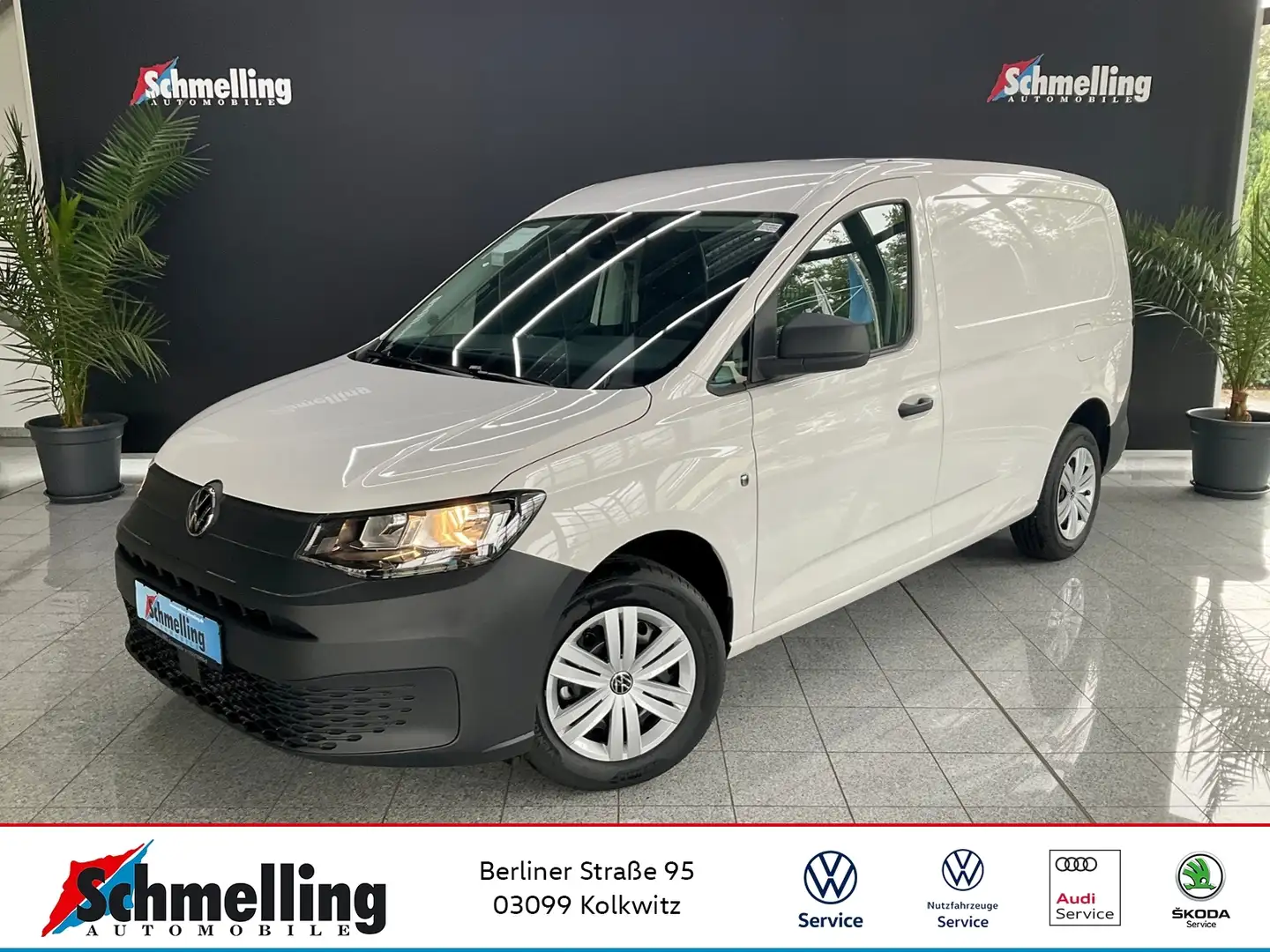 Volkswagen Caddy Cargo Maxi 2,0 l TDI EU6 SCR 75 kW 6-Gang L Blanc - 1