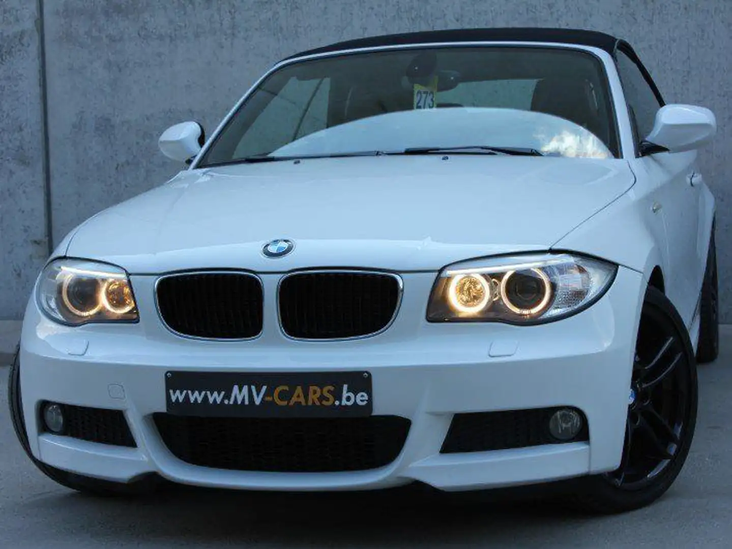 BMW 118 BMW 118i Cabrio M Pakket! Weiß - 1