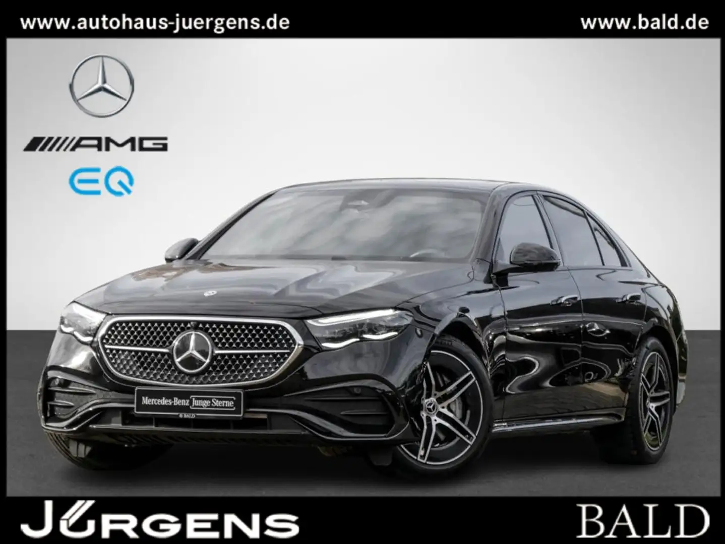 Mercedes-Benz E 200 AMG-Sport/Pano/Night/360/Totw/Digital/19 Schwarz - 1