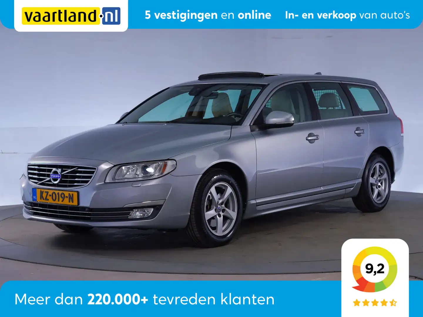 Volvo V70 Volvo V70 D4 Aut. [schuifdak leer xenon] Grau - 1