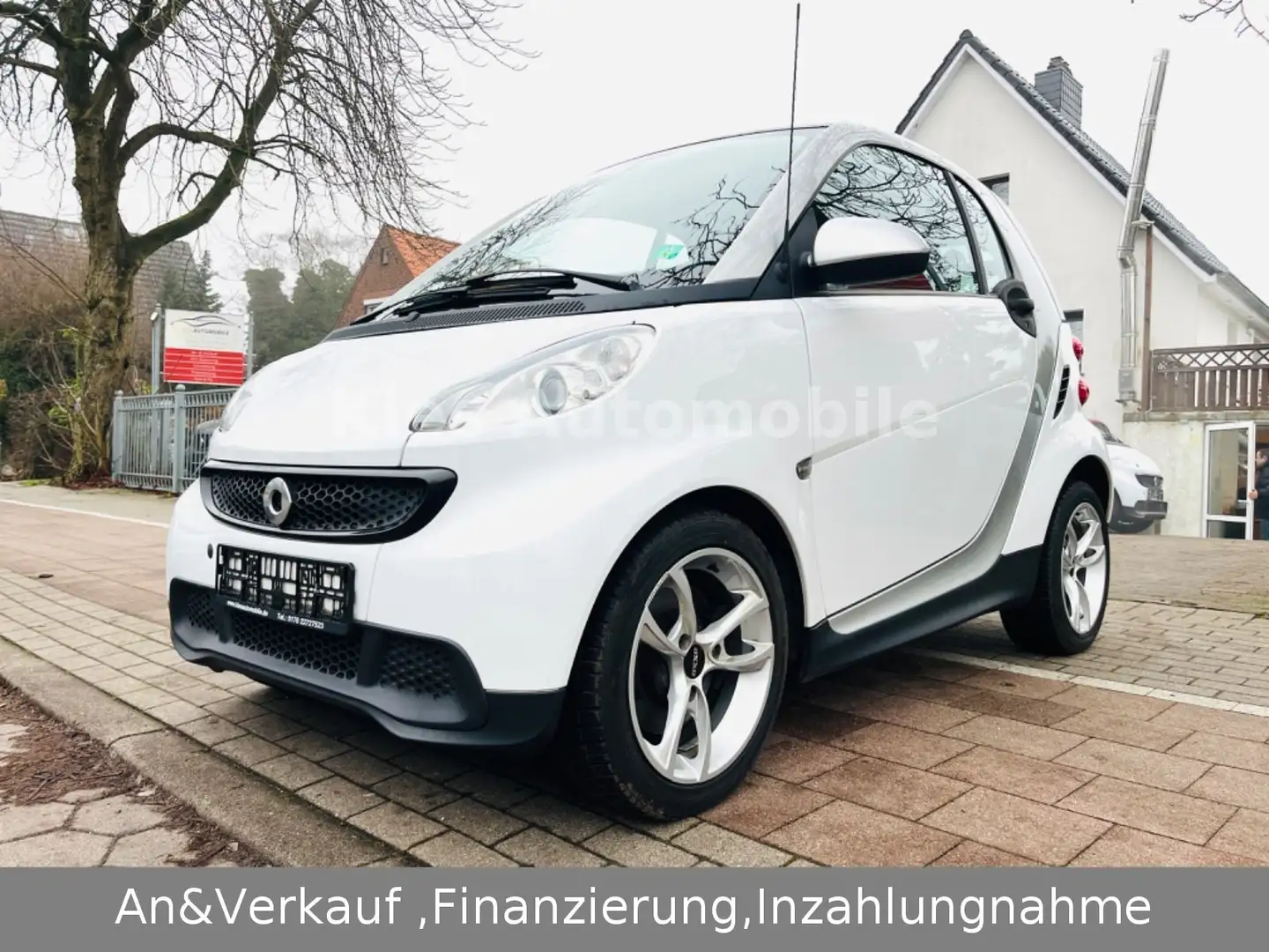 smart forTwo Passion AUTOM/SERVO/LEDER/KLIMA/SITZH/2.H Blanc - 2