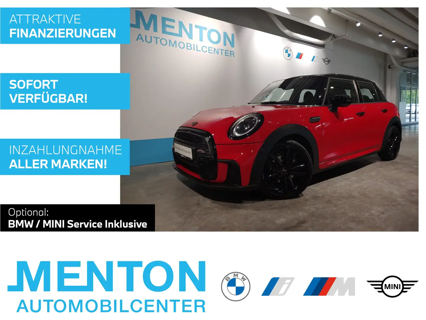 MINI Cooper JCW Trim/DAB/LED/RFK/Klimaaut. Rot - 1