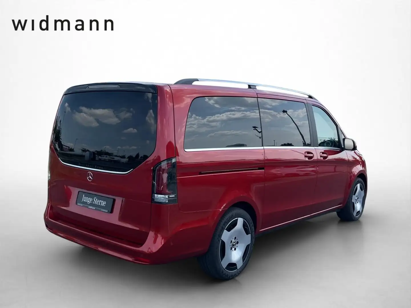 Mercedes-Benz V 300 d 4MATIC AVANTGARDE Sound Standh. AHK Sitze elektr Rot - 2