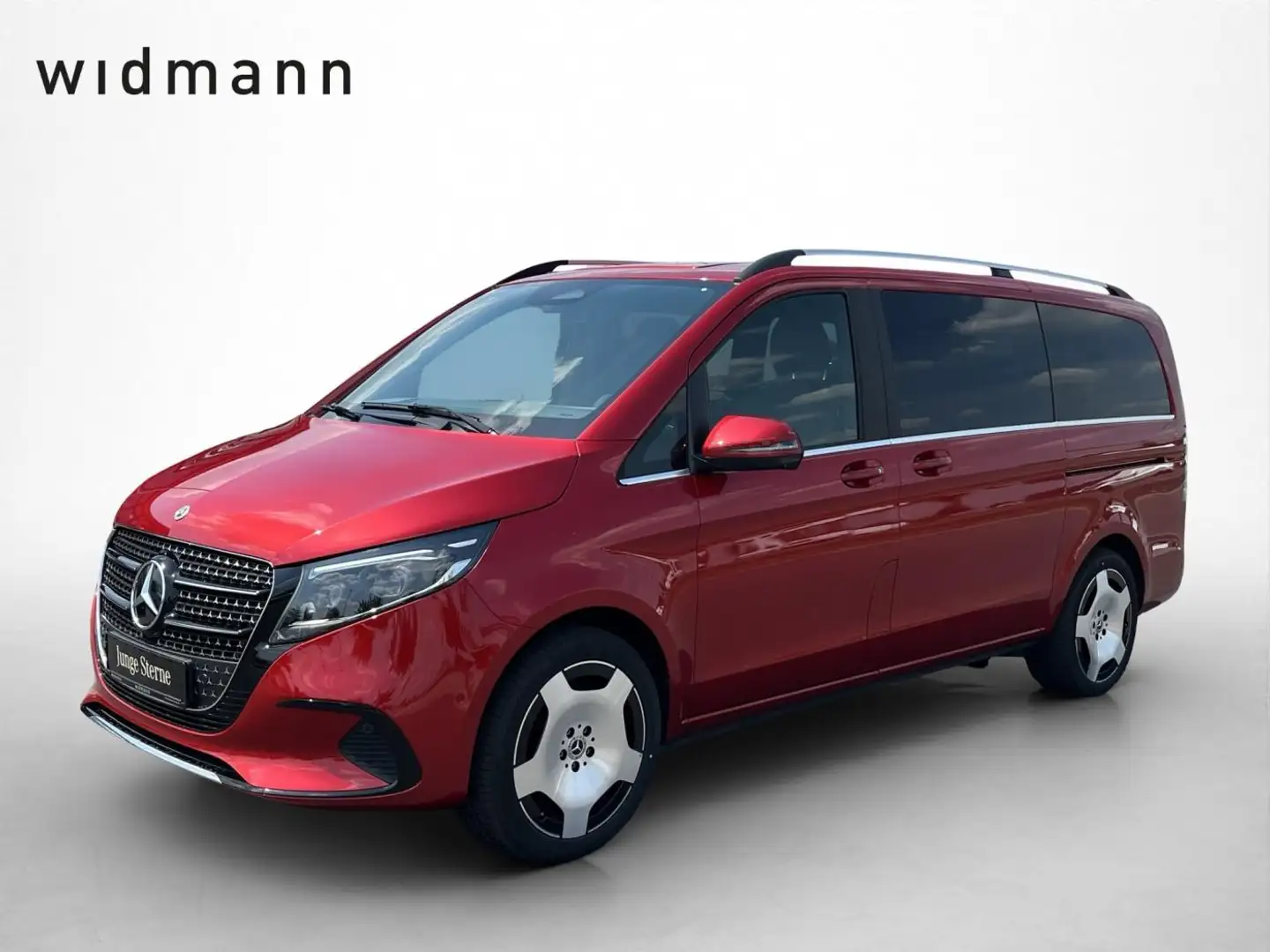 Mercedes-Benz V 300 d 4MATIC AVANTGARDE Sound Standh. AHK Sitze elektr Rot - 1