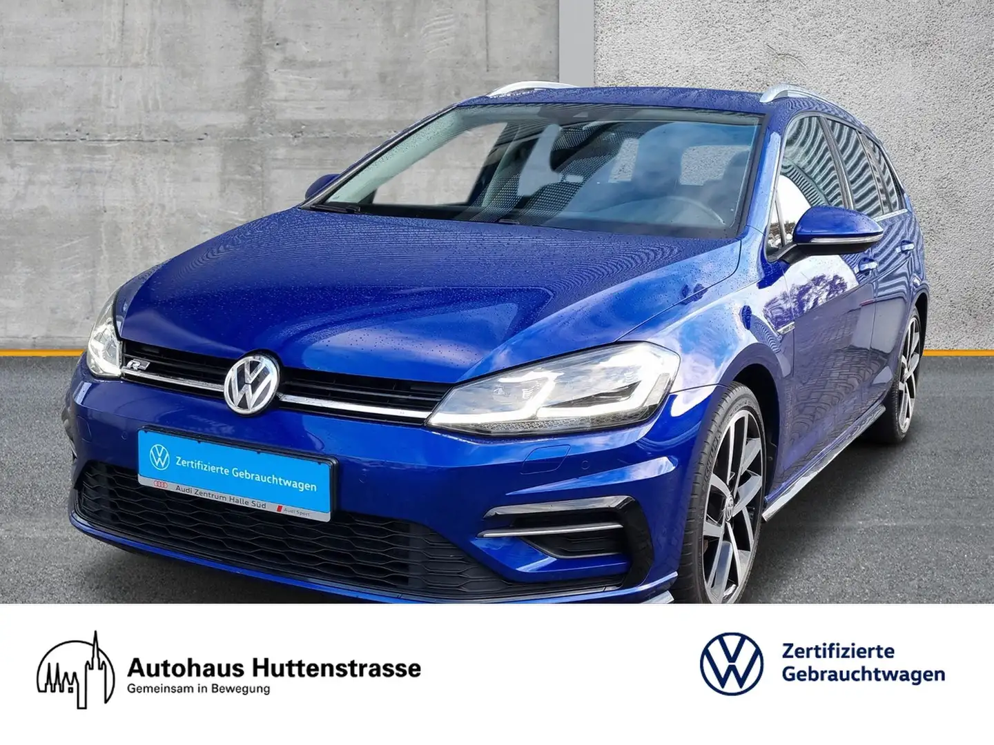 Volkswagen Golf VII Variant 1.4 TSI DSG R-Line LED VIRTUAL Bleu - 1