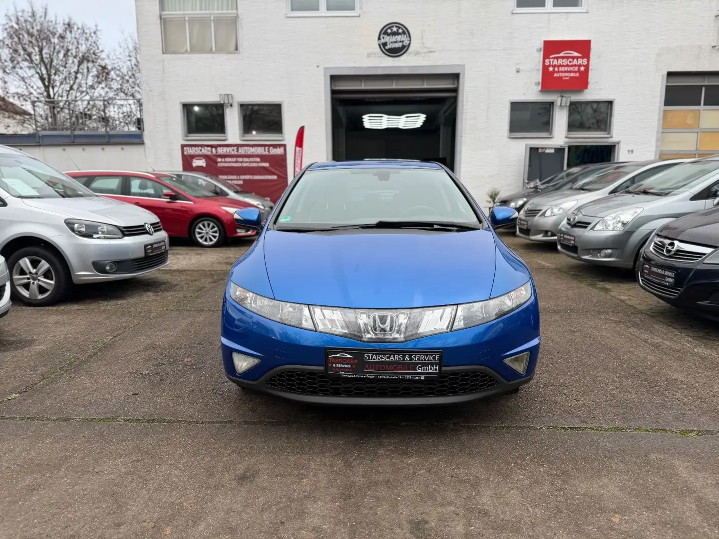 Honda Civic *LIMOUSINE*1.8-SPORT*KLIMA*ALU*1.HAND* Blau - 2
