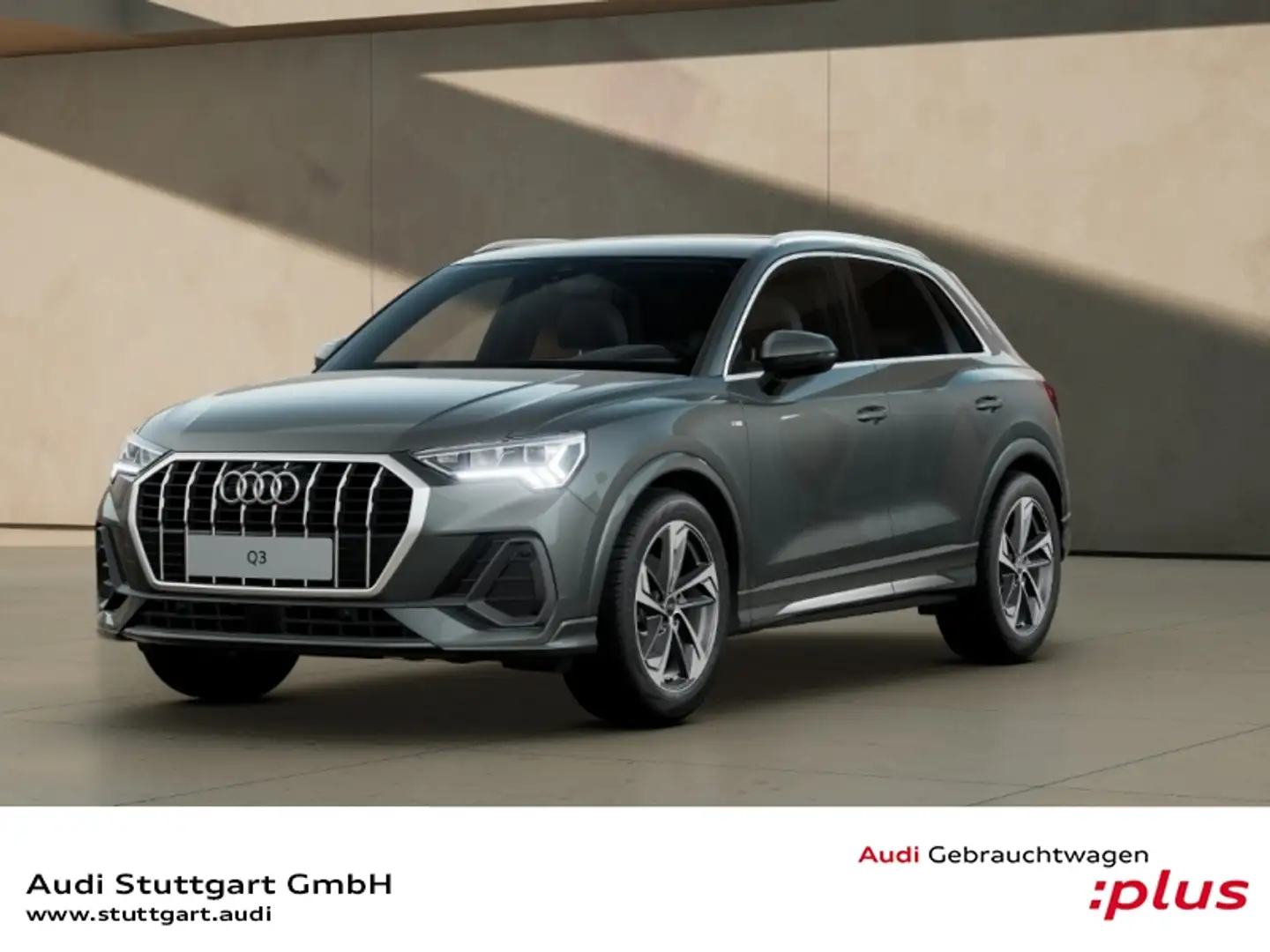 Audi Q3 S line 35 TFSI S tronic AHK SHZ Keyless Navi Grau - 1