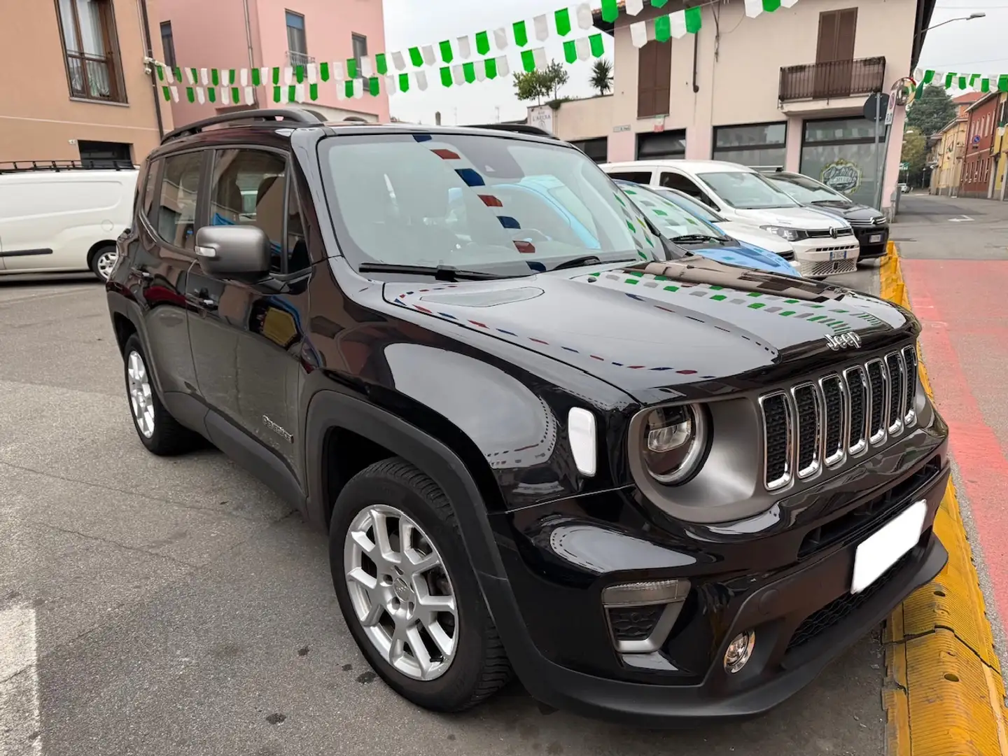 Jeep Renegade Renegade 2019 1.3 t4 Limited 2wd 150cv ddct Noir - 1