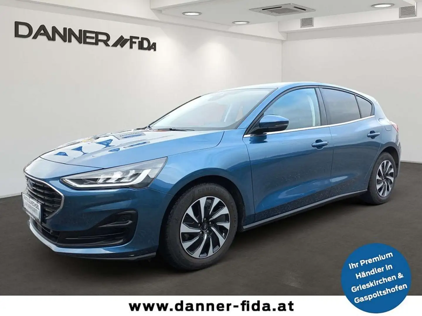 Ford Focus 125PS Beenzin/Schaltgetriebe 1,0 EcoBoost Titan... Blau - 1