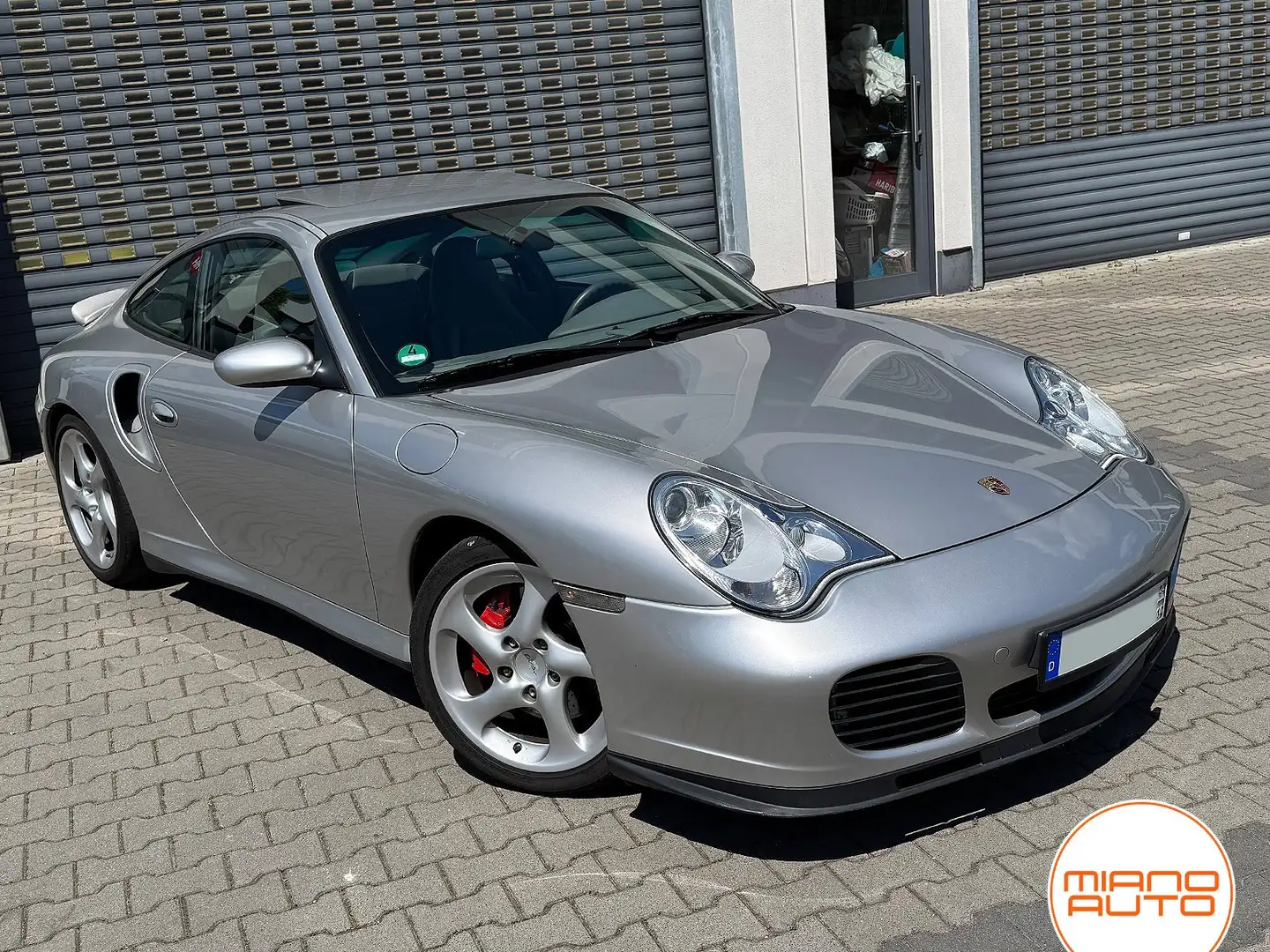 Porsche 996 Turbo *Erstlack|Tubos neu|PZ-Scheckheft|dt. Fzg.* Plateado - 2