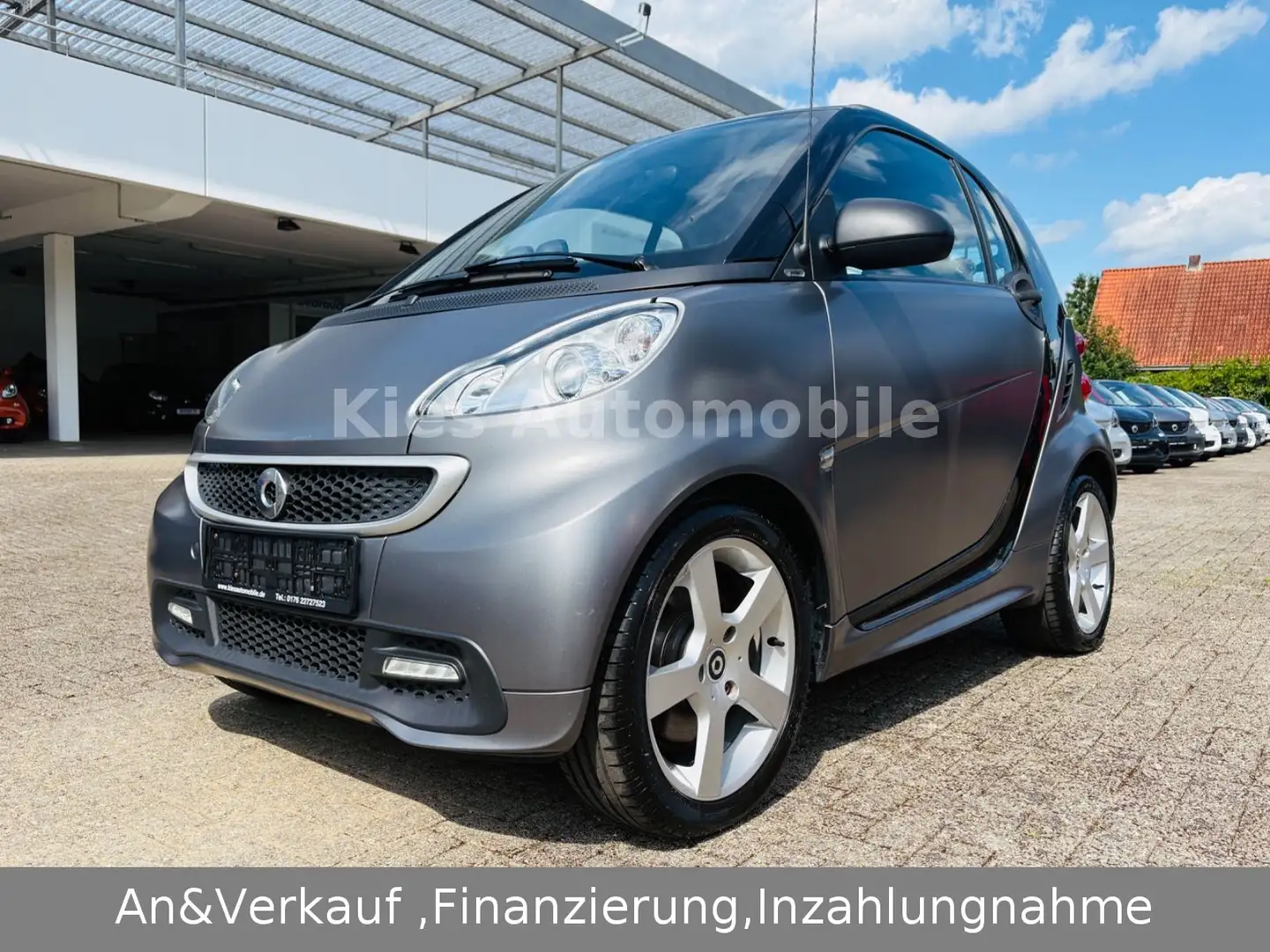smart forTwo Passion 84Ps AUTOM/SERVO/SITZH/PANO/KLIMA Grey - 1