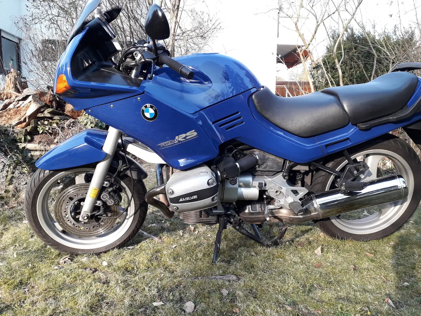 BMW R 1100 RS Preis-VB, 90 PS,ABS,Griffheitzung,2xKoffer Albastru - 1