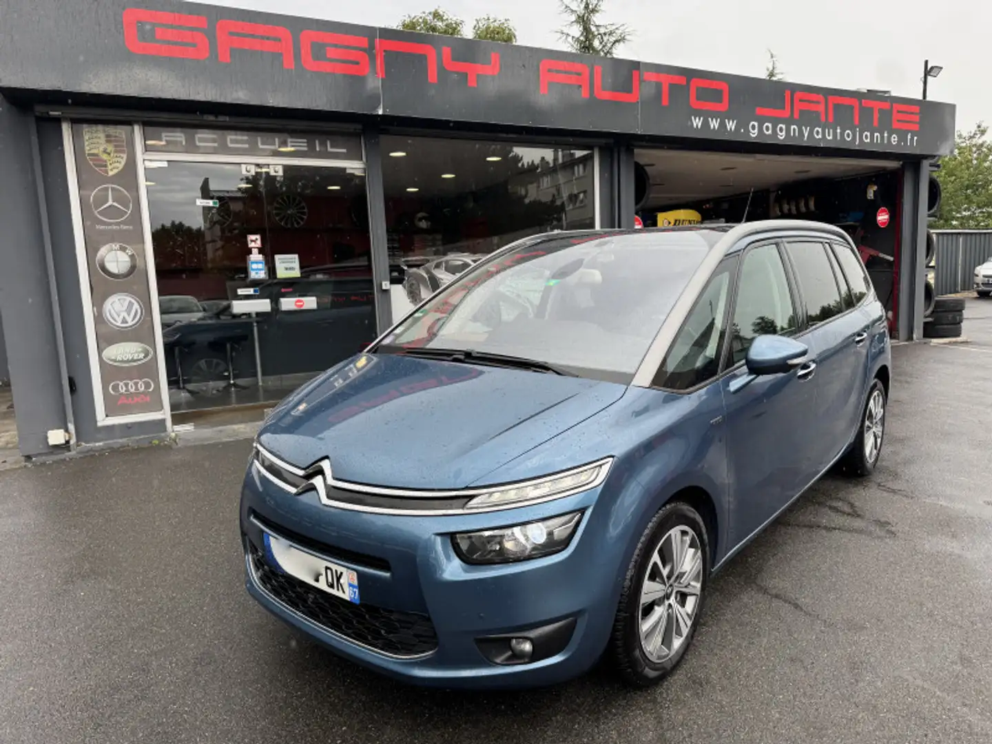 Citroen Grand C4 Picasso SPACETOURER PURETECH 130CH EXCLUSIVE S\u0026S 7 PL Bleu - 1