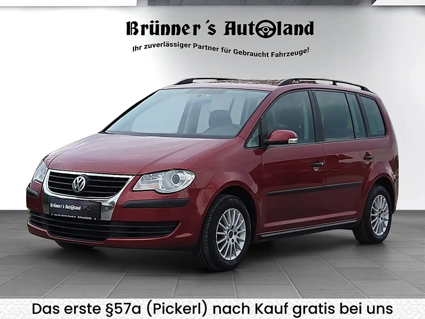 Volkswagen Touran Touran Conceptline 1,9 TDI DPF Conceptline Rot - 1