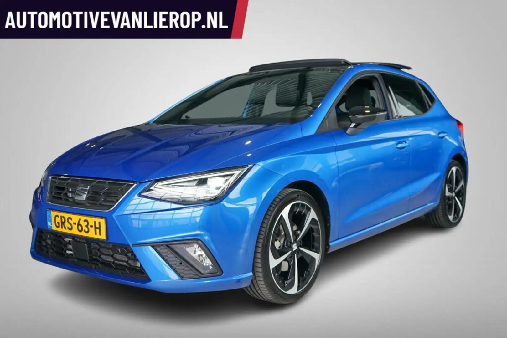 SEAT Ibiza 1.0 EcoTSI FR Business Connect | PANO | LED | DSG Blauw - 1
