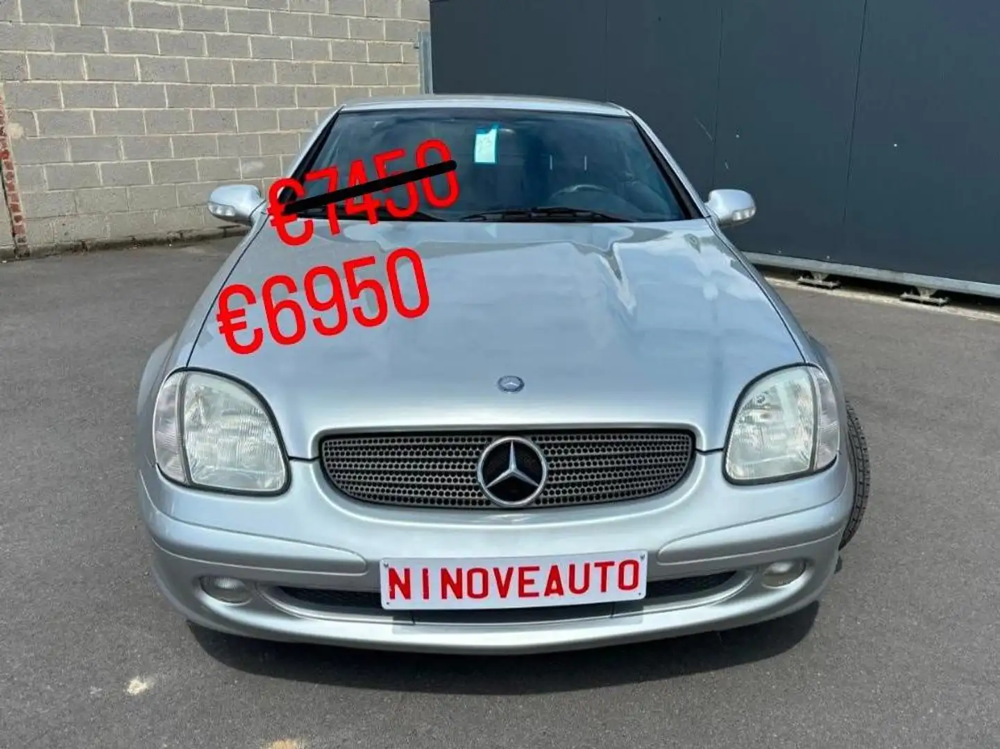 Mercedes-Benz SLK 200 i Kompressor*Cabriolet LEDER AIRCO Grijs - 1