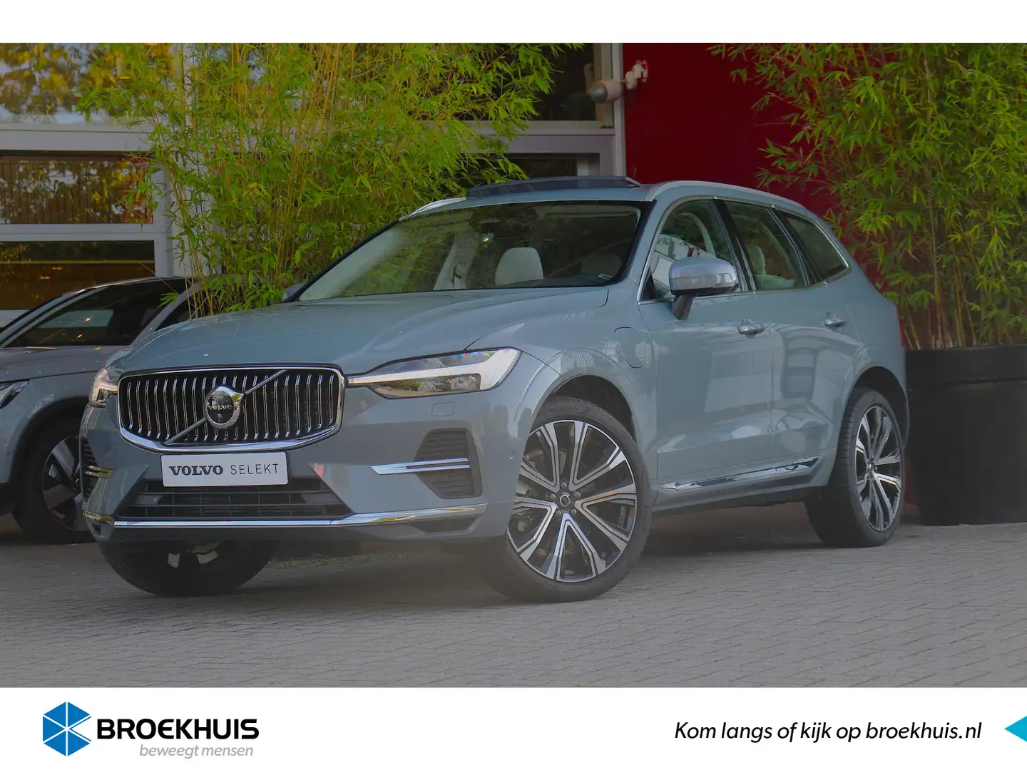 Volvo XC60 Recharge T6 AWD 350pk Plus Bright | Adaptive Cruis Grijs - 1
