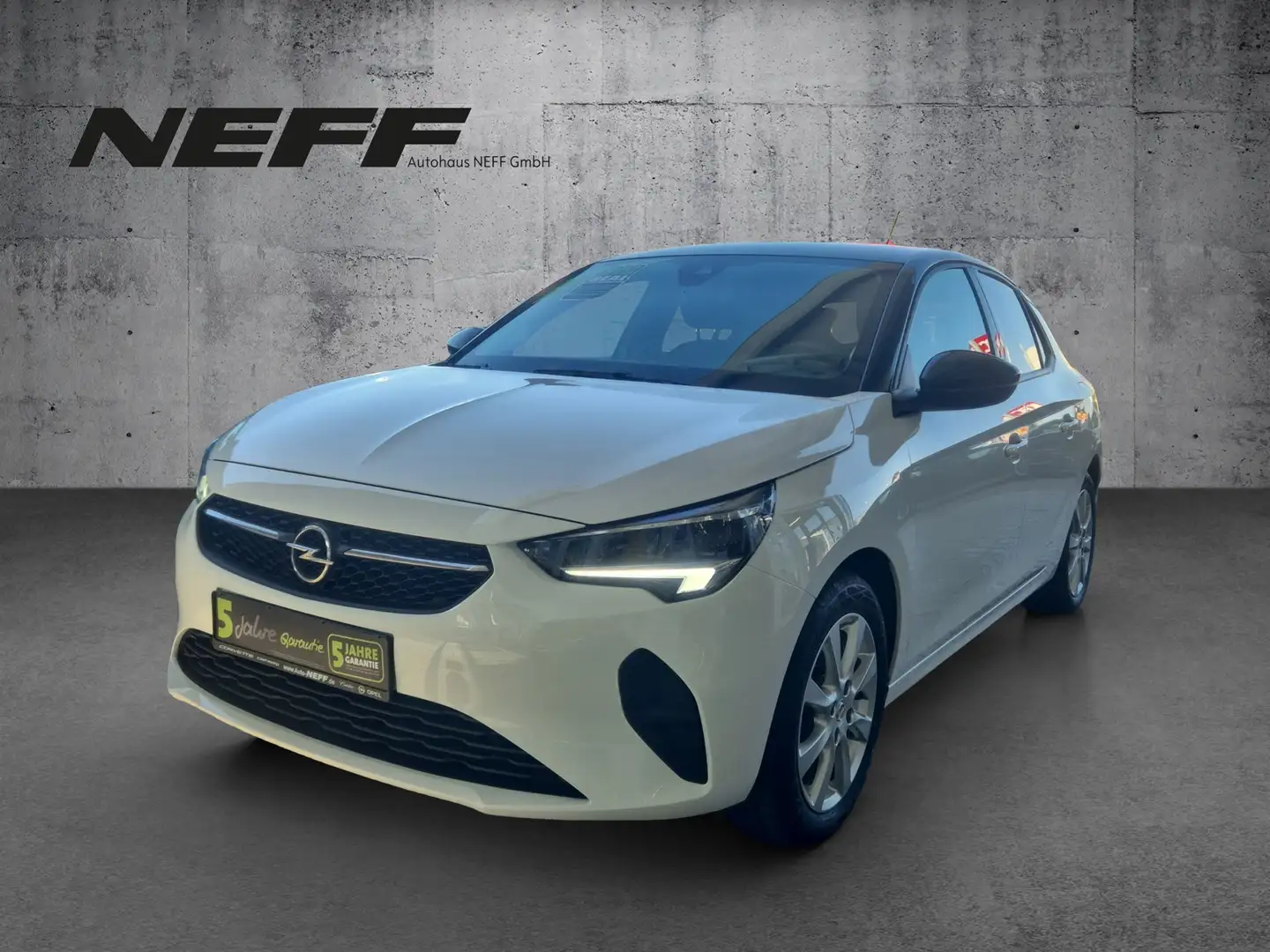 Opel Corsa F 1.2 Edition +LM KAM PDC SpurH Blanc - 2