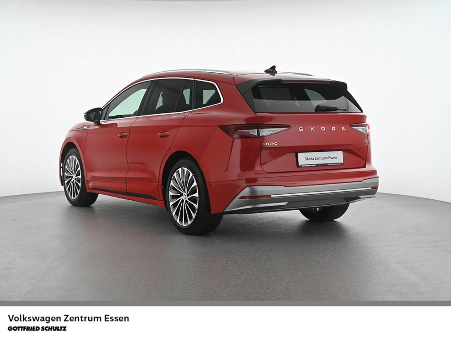 Skoda Enyaq 85 L&K MatrixLED AHK Wärmepumpe Rot - 2