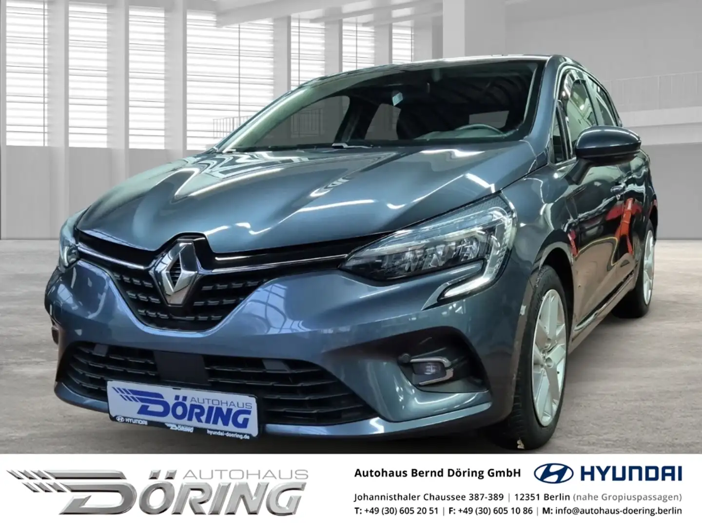 Renault Clio Business Edition TCe 90 1.0 Klimaautomatik, Parkse Grijs - 1