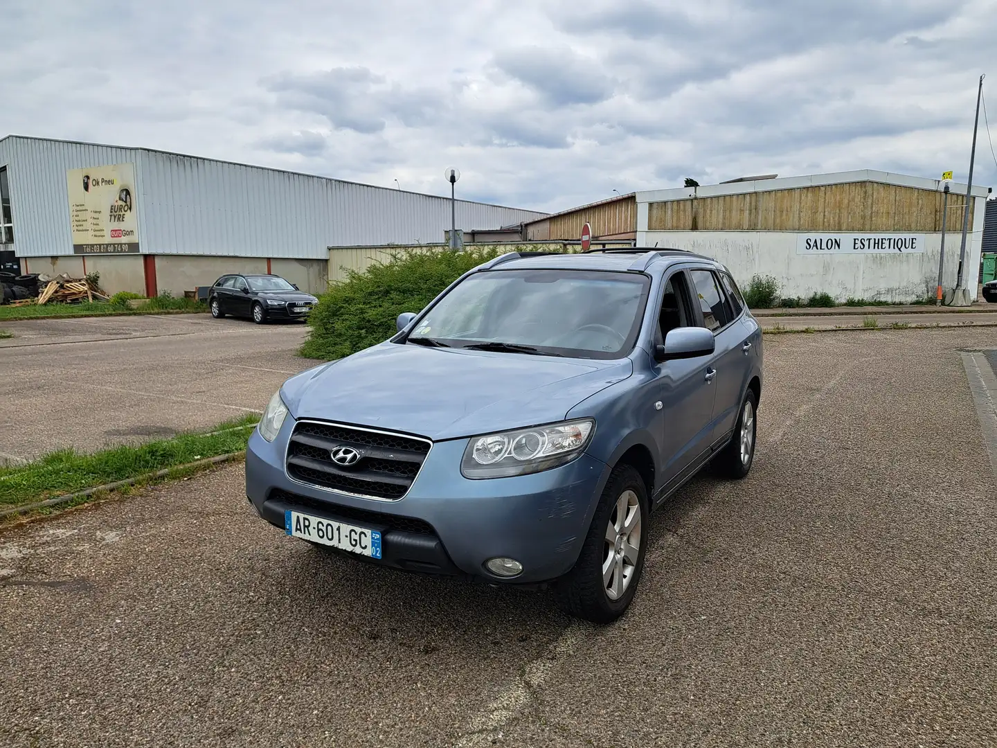 Hyundai SANTA FE Santa Fé 2.2 CRDi 155 4WD Pack Executive A Bleu - 1