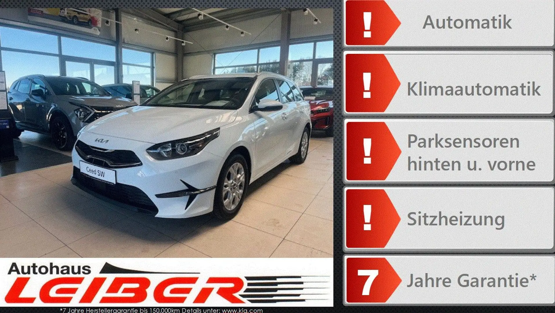 Kia Ceed SW / cee'd SW Ceed SW 1.5T 48V Ultimate Edition Blanc - 1