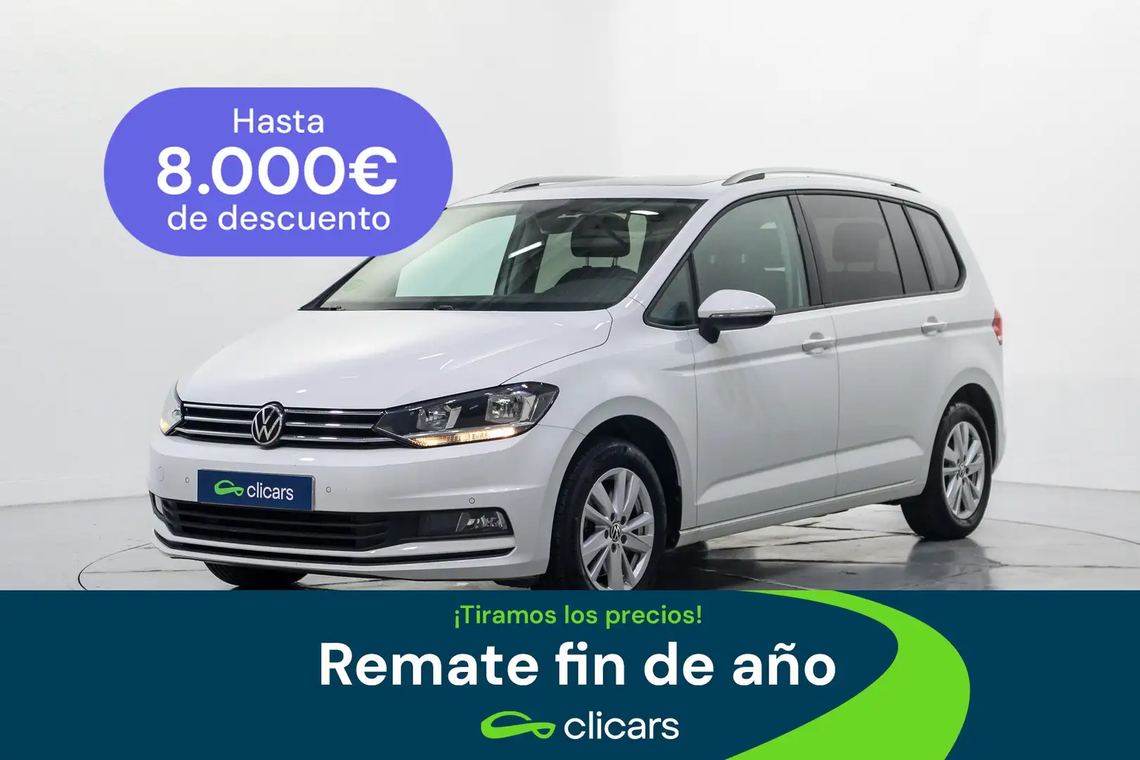 Volkswagen Touran 2.0TDI CR BMT Advance DSG7 110kW Blanco - 1