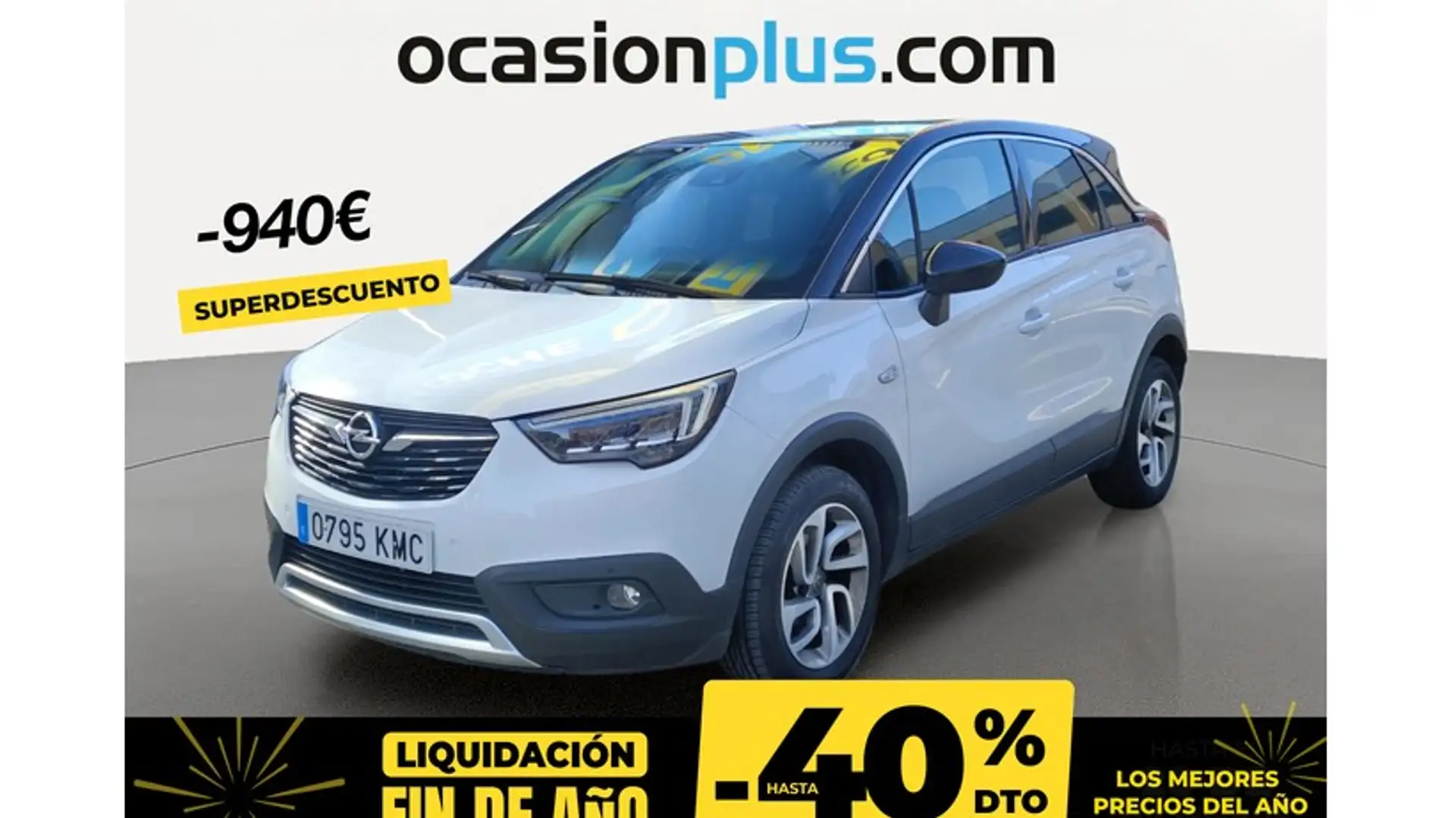 Opel Crossland X 1.2T S&S ecoTEC Excellence 110 Blanc - 1