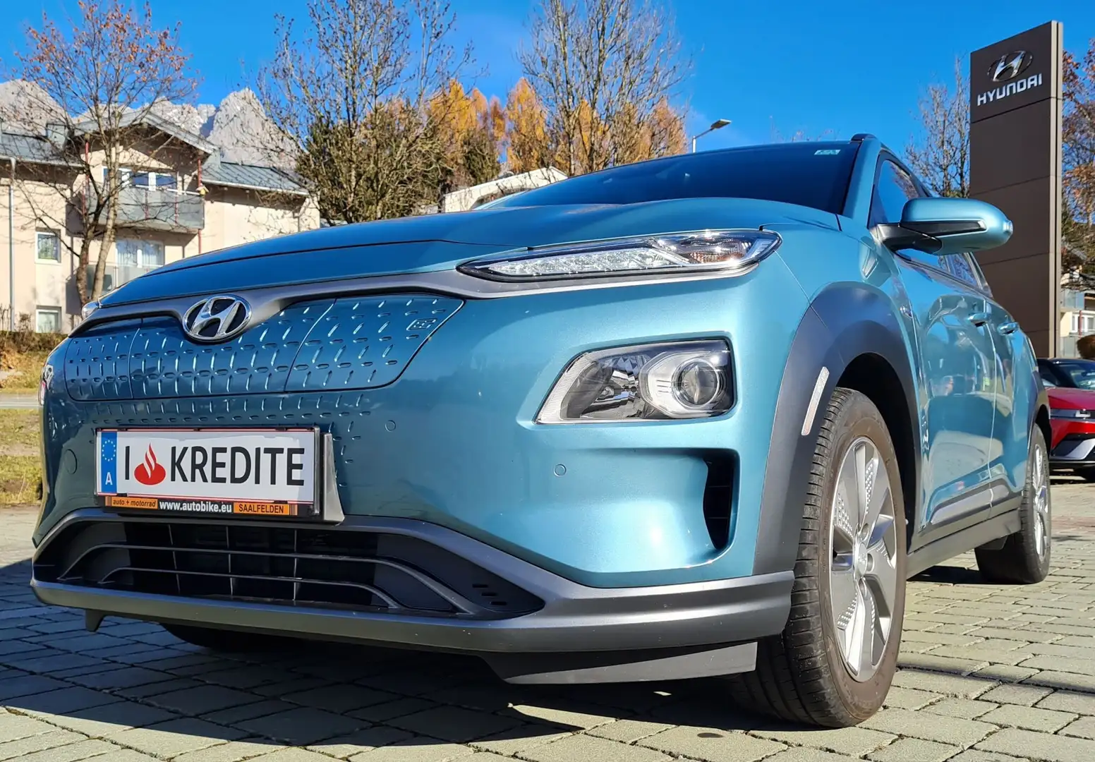 Hyundai KONA Kona Elektro 64kWh Level 4 Level 4 Grün - 2