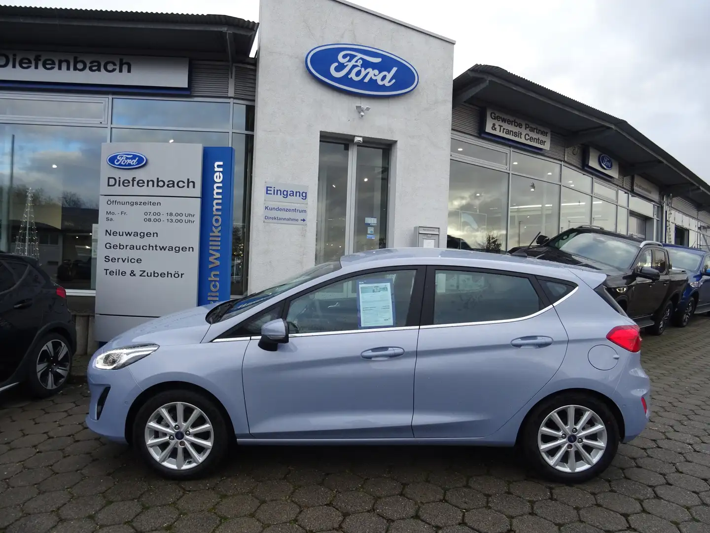 Ford Fiesta 1.0 Ecoboost Titanium +Winter-Paket Blau - 2