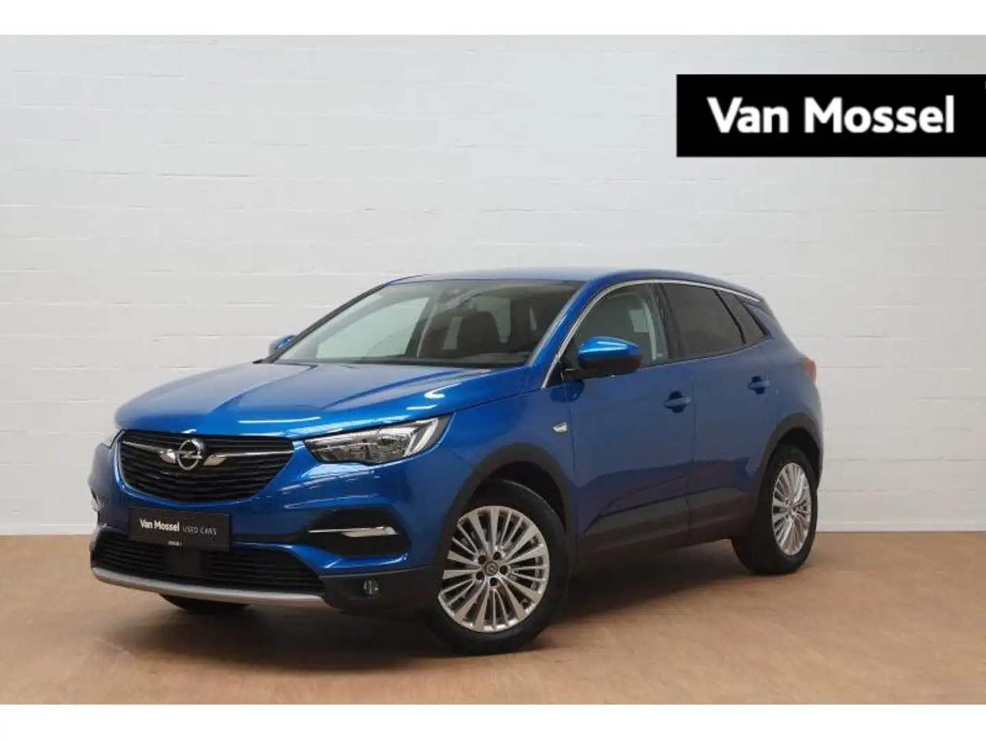 Opel Grandland X 1.2T Innovation+leder+gps+camera+winterpack Bleu - 1