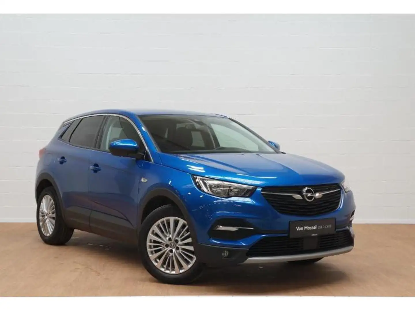 Opel Grandland X 1.2T Innovation+leder+gps+camera+winterpack Bleu - 2
