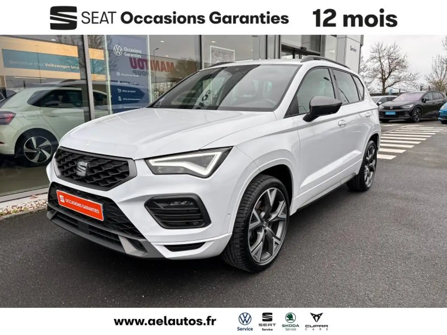 SEAT Ateca 1.5 TSI 150ch Start\u0026Stop FR DSG7 Blanc - 1