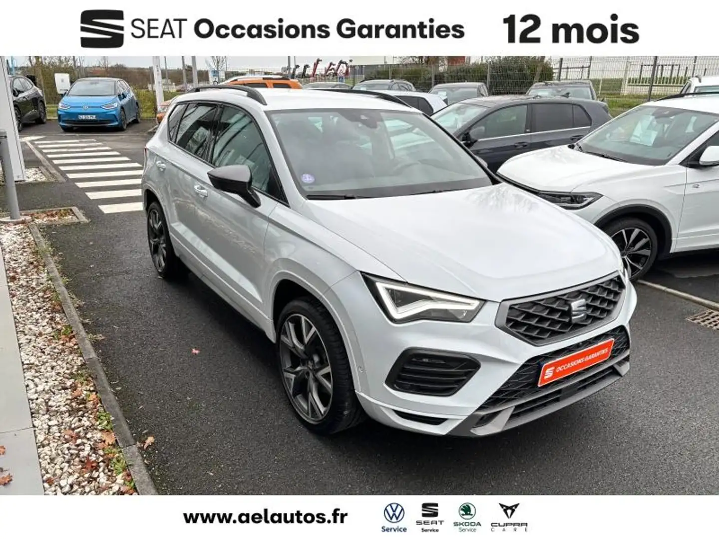SEAT Ateca 1.5 TSI 150ch Start\u0026Stop FR DSG7 Blanc - 2
