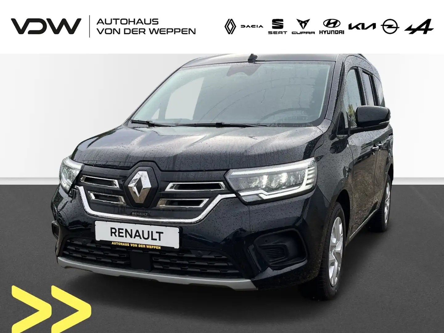 Renault Kangoo E-TECH Electric EV45 AC22 Klima Rückfahrkamera Schwarz - 1