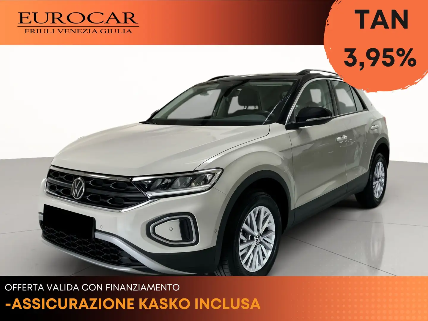 Volkswagen T-Roc 1.0 tsi life 110cv Nero - 1