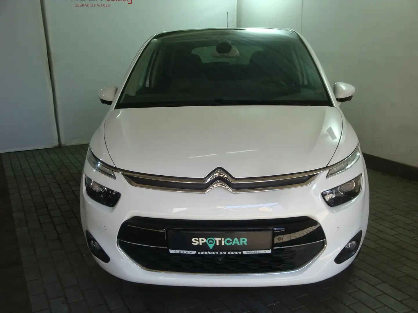 Citroen C4 Picasso HDi120 EAT6 EXCLUSIVE XENON NAVI SHZ Weiß - 2