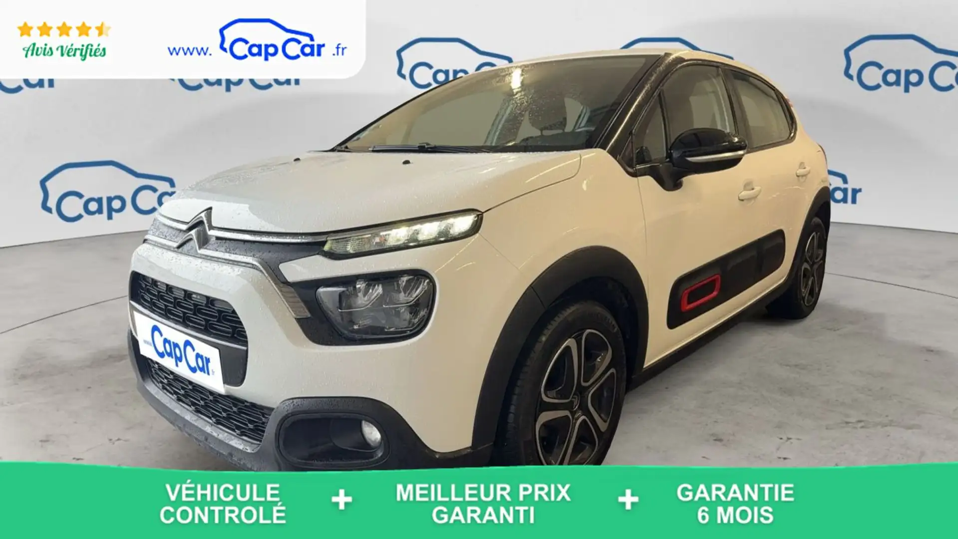 Citroen C3 III 1.2 PureTech 82 Shine Pack Blanc - 1