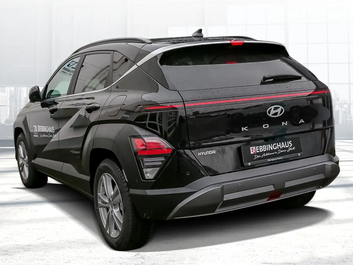 Hyundai KONA Prime -BOSE-Klimaautomatik-PDC vorne+hinten-Glassc Schwarz - 2