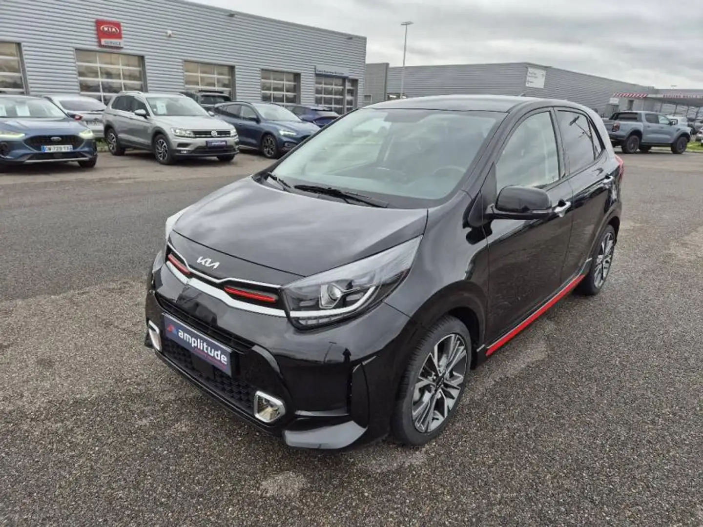 Kia Picanto 1.2 DPi 84ch GT Line Premium Schwarz - 1