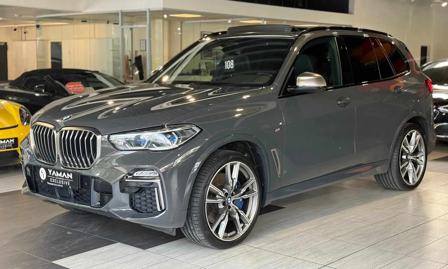 BMW i *Pano-SKY*HuD*StHzg*Driv.Assi.Prof*H&K* Gri - 1