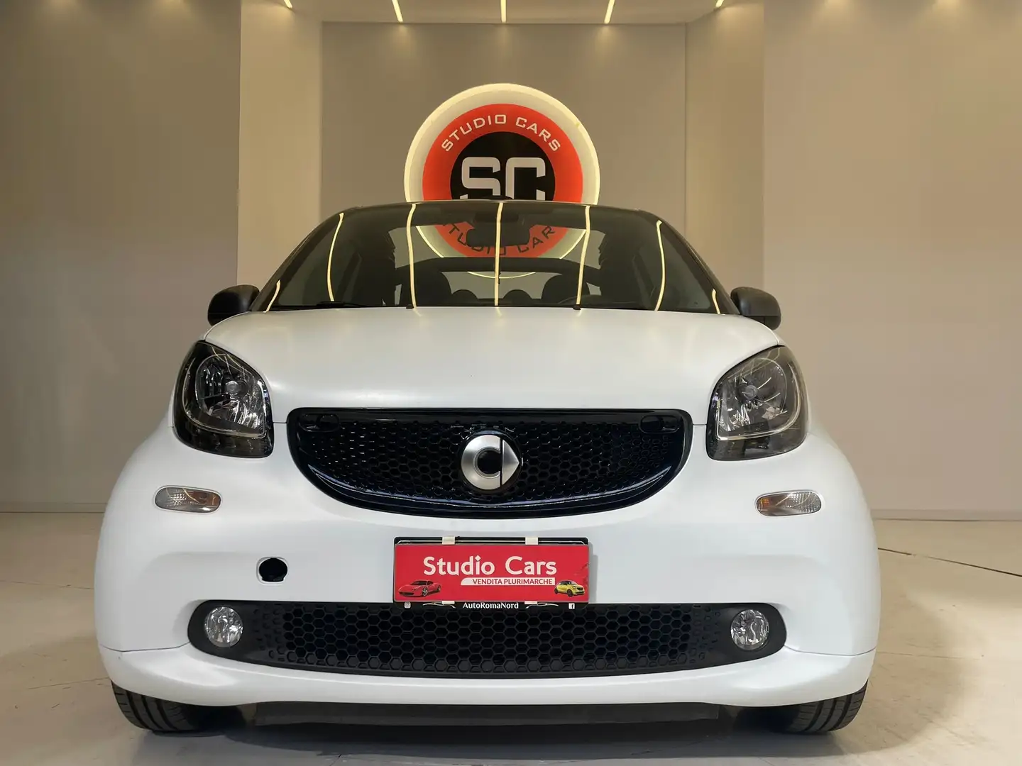 smart forTwo Cabrio 0.9 t Passion 90cv twinamic Blanc - 1