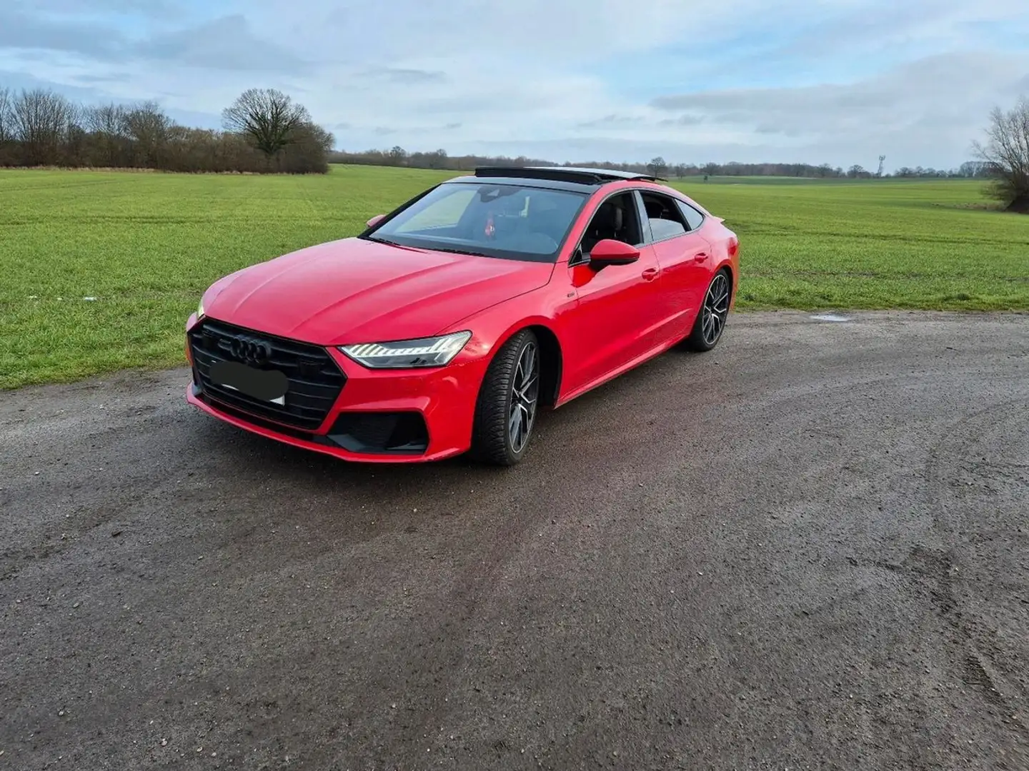 Audi A7 50 TDI quattro tiptronic Mild Hybrid Rouge - 2