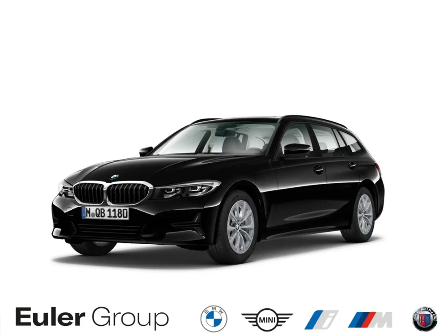 BMW 318 D A Navi Digitales Cockpit LED El. Heckklappe 3-Zo Schwarz - 1