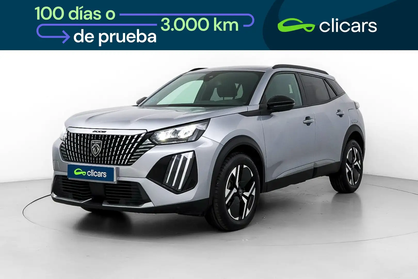 Peugeot 2008 1.2 PureTech S&S Allure 100 Plateado - 1