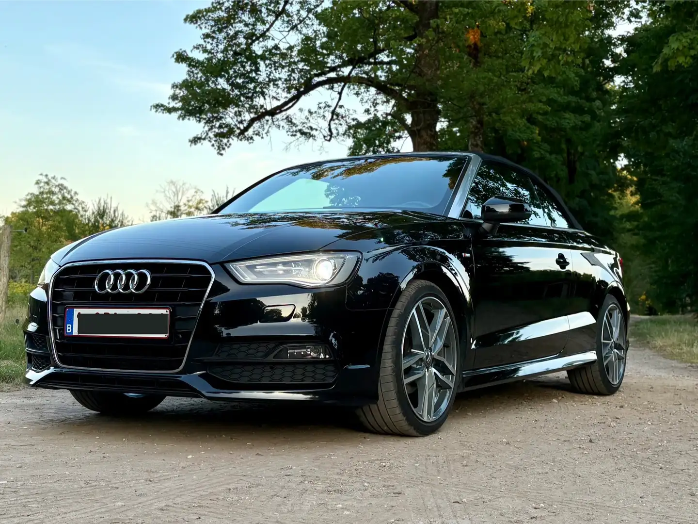 Audi A3 1.4 TFSI ultra Cabrio S line Sp Noir - 2