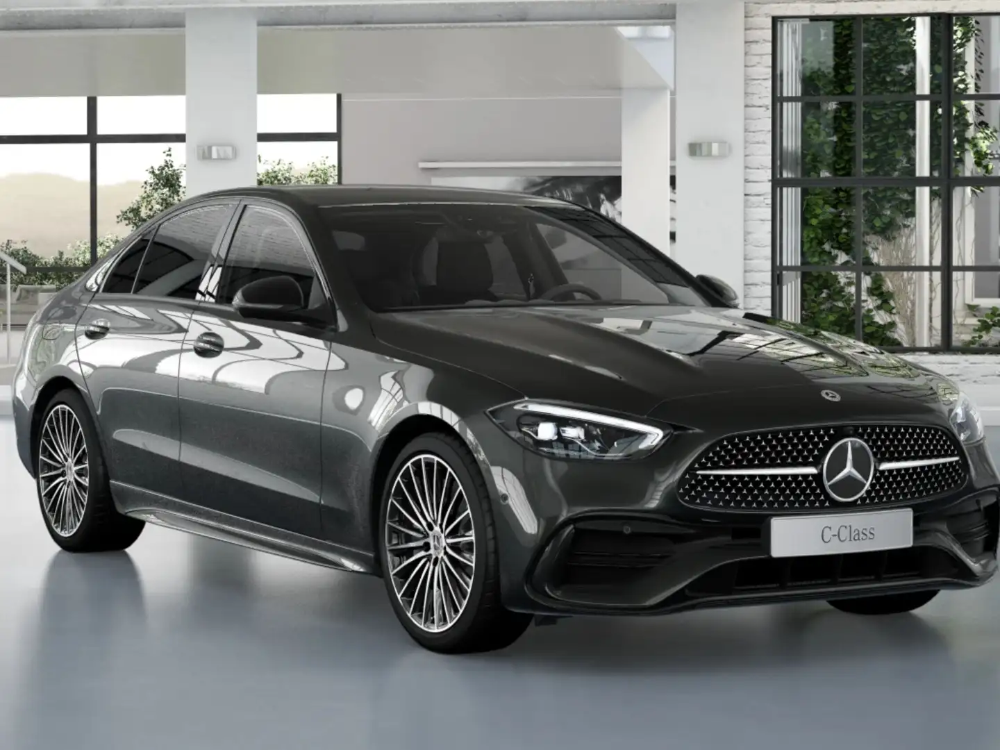 Mercedes-Benz C 220 C 220d Mild hyb. AMG Line ADVANCED PLUS Gris - 1